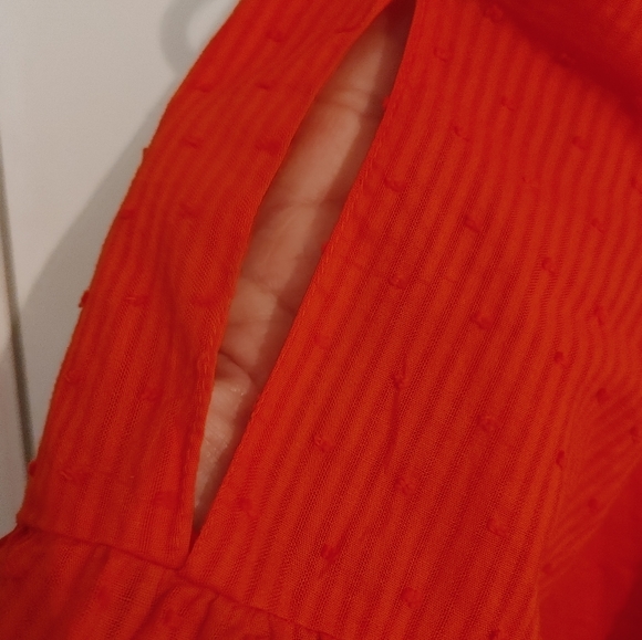 Madewell Peekaboo Pom-Pom Top SZ.XS - Picture 6 of 10